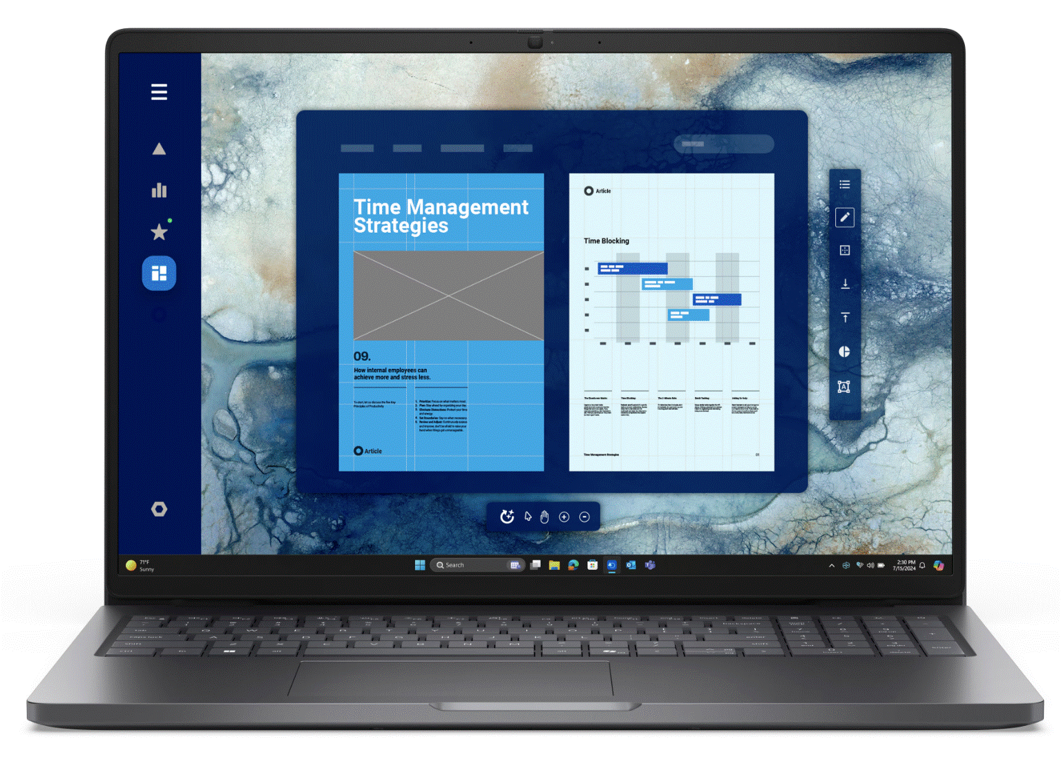 Dell Pro 14 Essential PV14255 Laptop AMD Ryzen 7 250, 16GB RAM, 512GB SSD, 14" FHD+, W11P