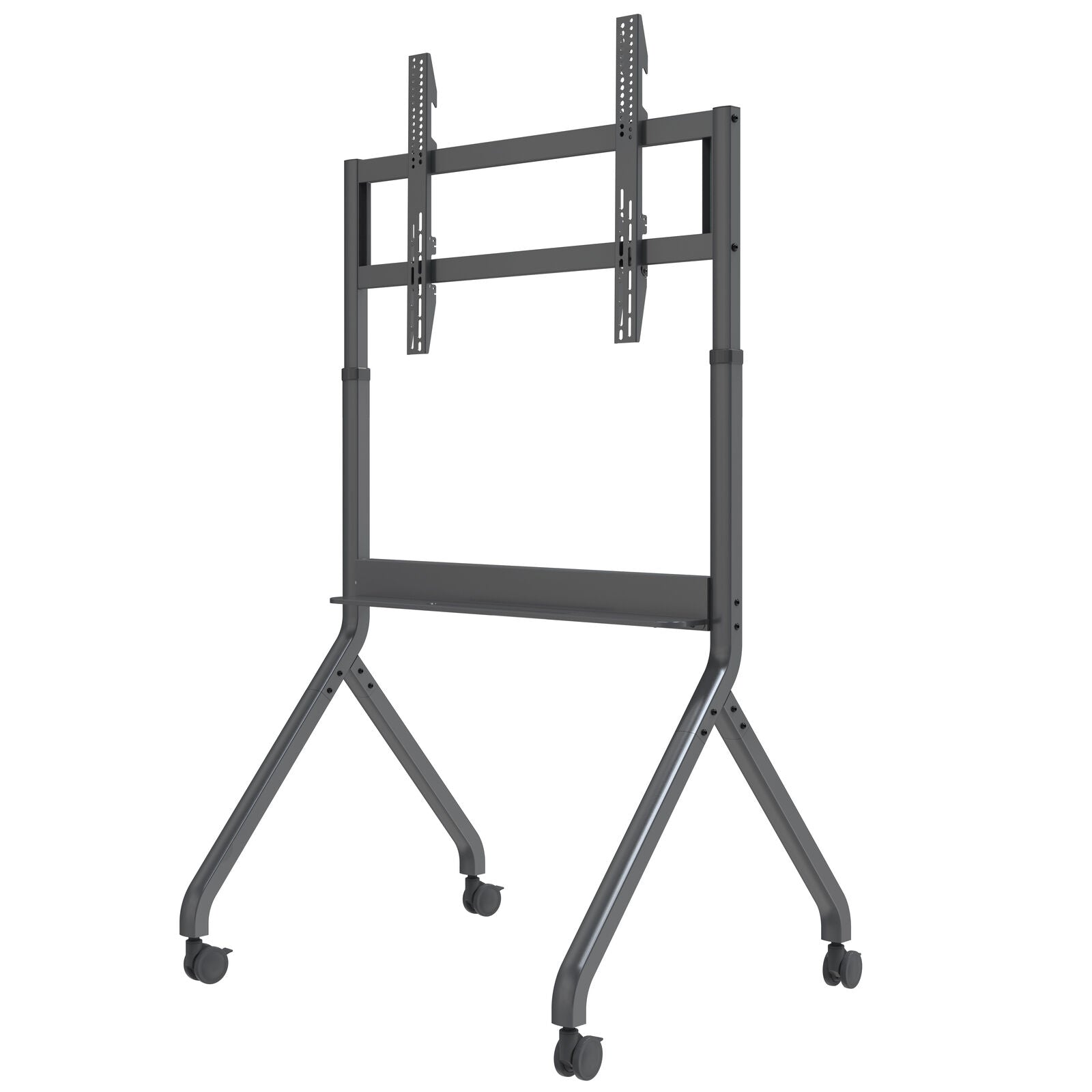 North Bayou Heavy Duty Electric Height Adjust Tv Trolley 60 100 90kg