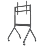 North Bayou Heavy Duty Electric Height Adjust Tv Trolley 60 100 90kg