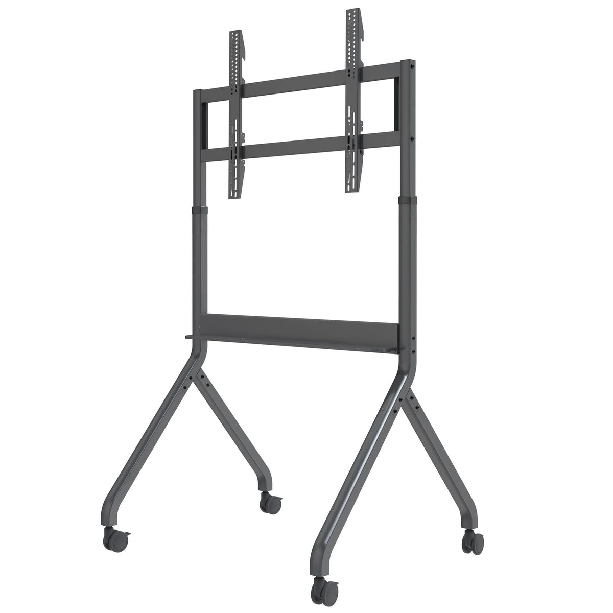 North Bayou Heavy Duty Electric Height Adjust Tv Trolley 60 100 90kg