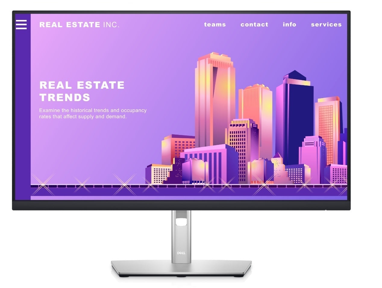 Dell P2222H  P-Series 21.5inch Ips Fhd Monitor