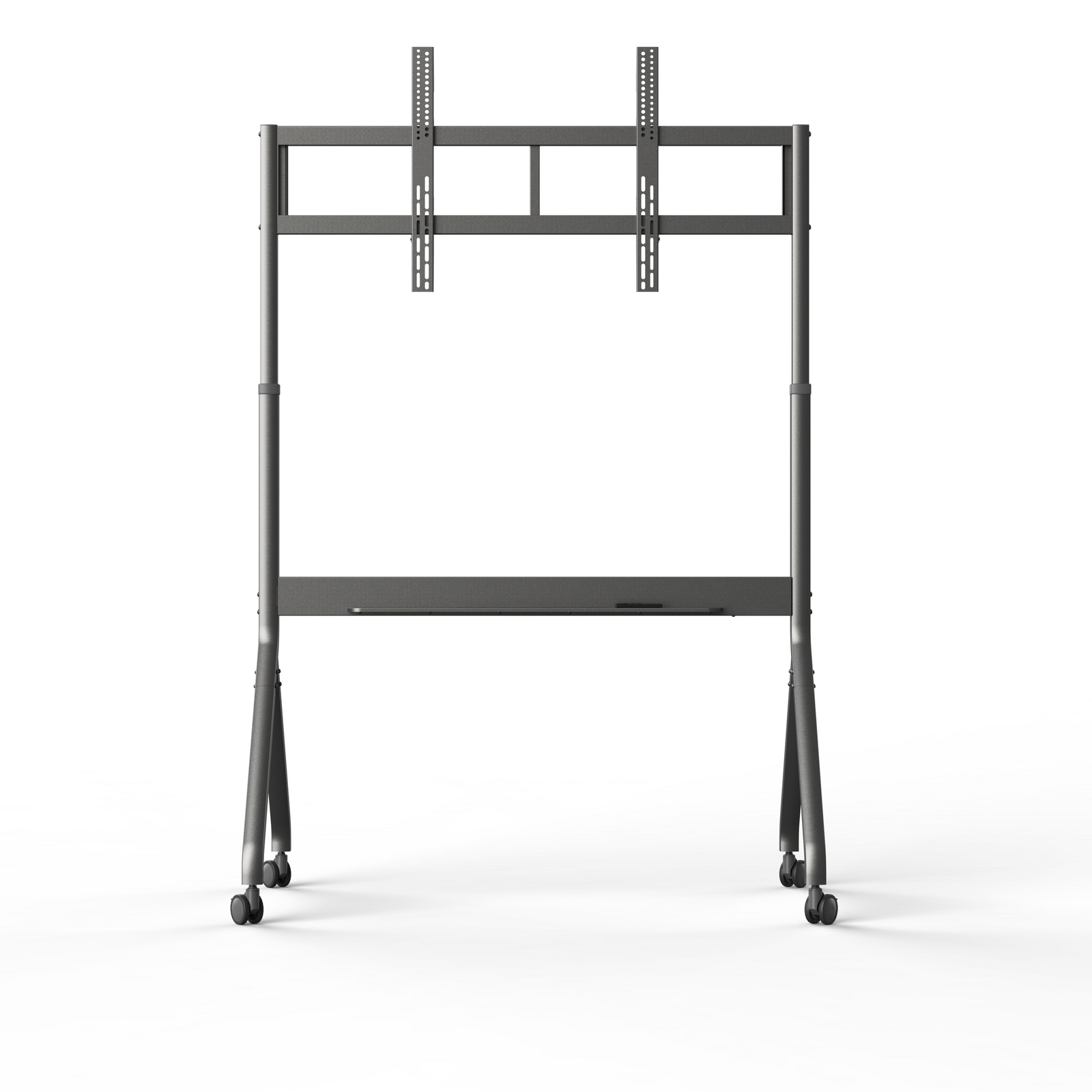 North Bayou Heavy Duty Electric Height Adjust Tv Trolley 80 110 90kg