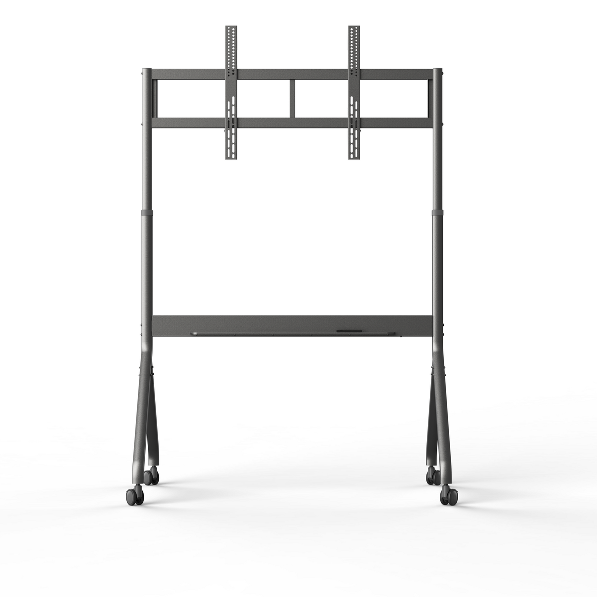 North Bayou Heavy Duty Electric Height Adjust Tv Trolley 80 110 90kg