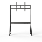 North Bayou Heavy Duty Electric Height Adjust Tv Trolley 80 110 90kg