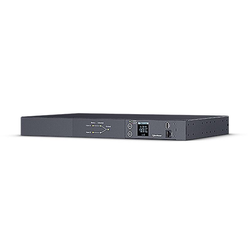 CyberPower PDU24004 Metered ATS 10A Power Distribution Unit | Dual Input Auto Transfer Switch PDU 