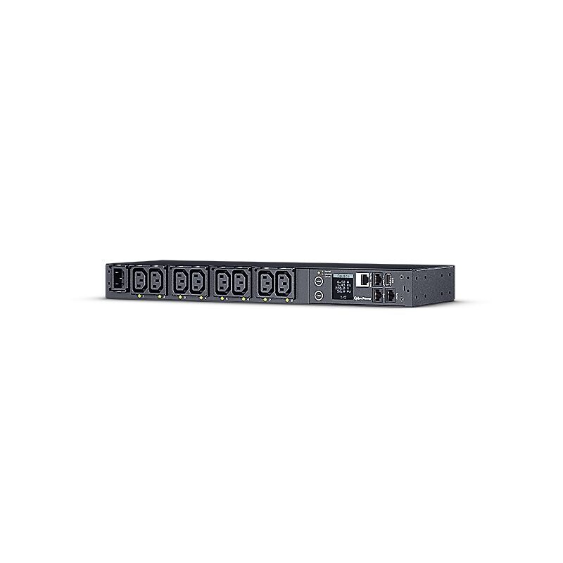 CyberPower Switched Enclosure PDU 12-Amp | 8-Port Intelligent 1U Rackmount Power Distribution – Advanced Remote Management 