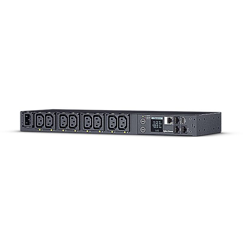 CyberPower PDU81004 12A Switched Managed Bypass PDU – Intelligent 1U Power Distribution