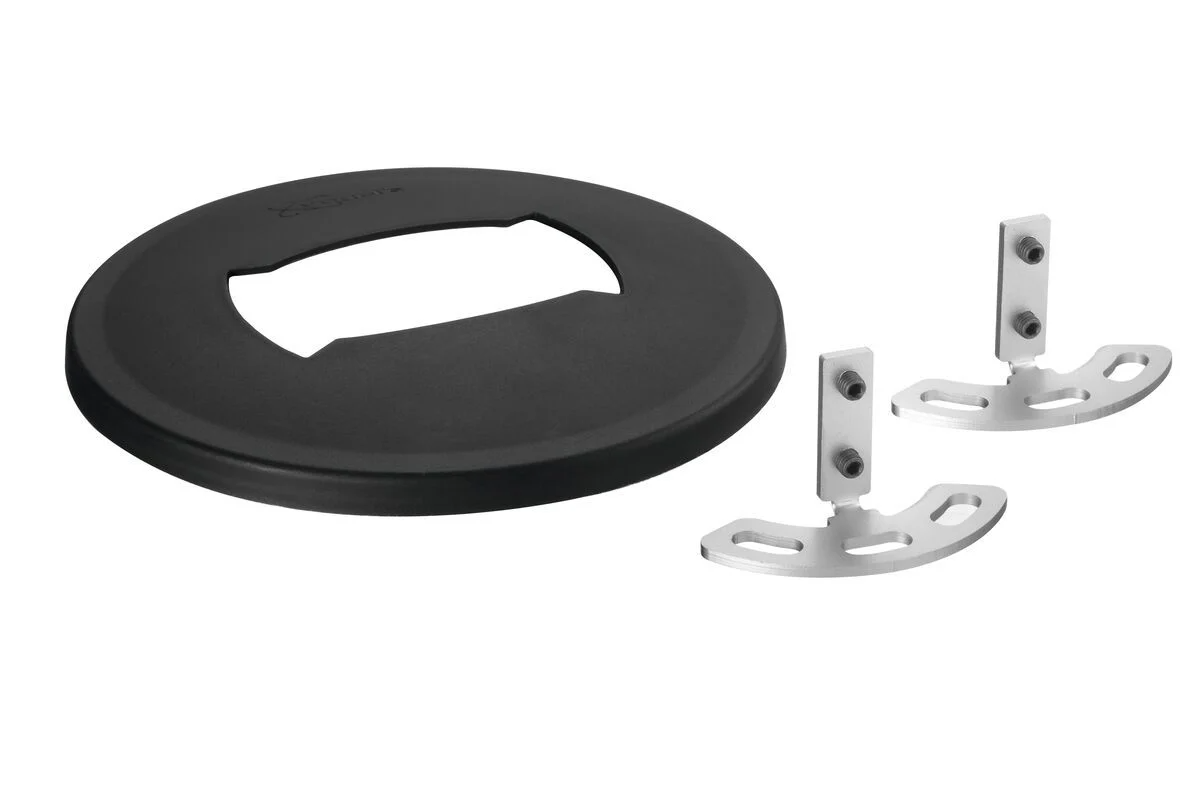Vogels Pfa 9103 Connect It Large Floor Plate For Puc 25 Black