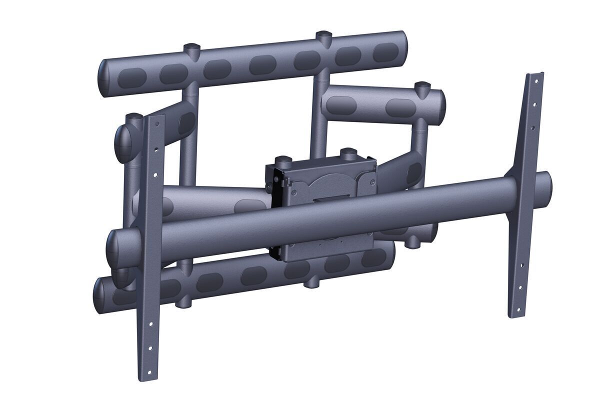 Flat Display Wall Mount Up To 227kg With Tilt And Turn Up To 90 Degrees Black