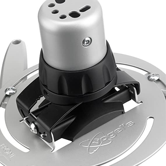 Vogels Projector Mounts Flat Small Silver Support Turn & Tilt 15kg