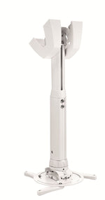 Vogels Projector Mounts 40 55cm Adjustment Small White Projector Ceiling Kit 15kg