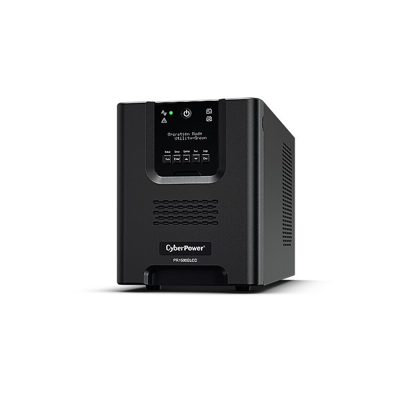 CyberPower PRO Tower 1500VA Smart App UPS System | Pure Sine Wave, AVR, SNMP