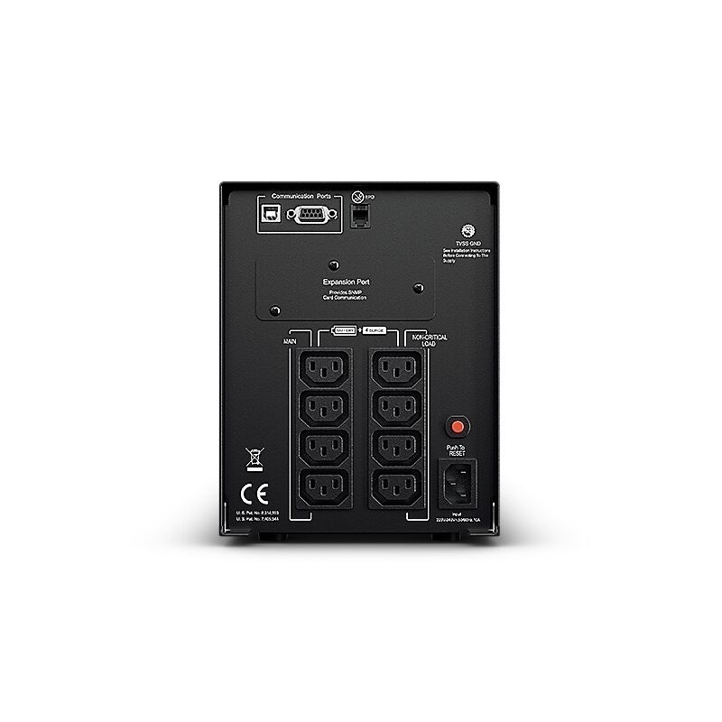 CyberPower PRO Tower 1500VA Smart App UPS System | Pure Sine Wave, AVR, SNMP