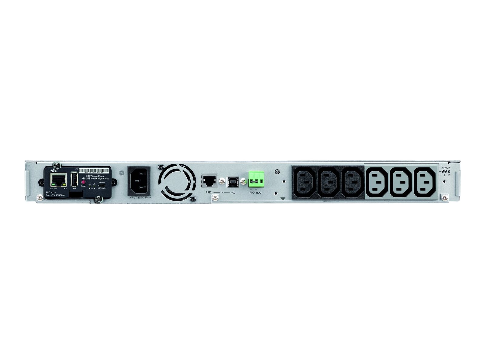 Hpe Q1L90A R1500 Line-interactive UPS 1U Rack