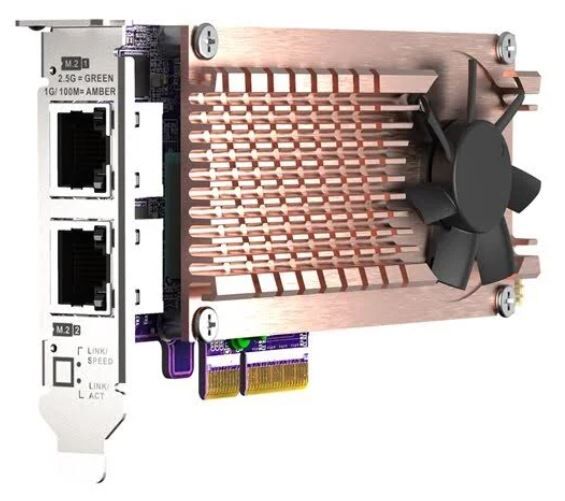 QNAP QM2 series QM2-2P2G2T, 2 x PCIe 2280 M.2 SSD slots, PCI