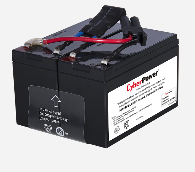 CyberPower RBP0063 UPS Replacement Battery – 12V 5Ah Sealed Lead-Acid Battery for BR1200ELCD & UT850E