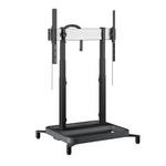Vogels Rise 5105 Motorized Display Lift Floor Stand Up To 120kg 50mm S Black