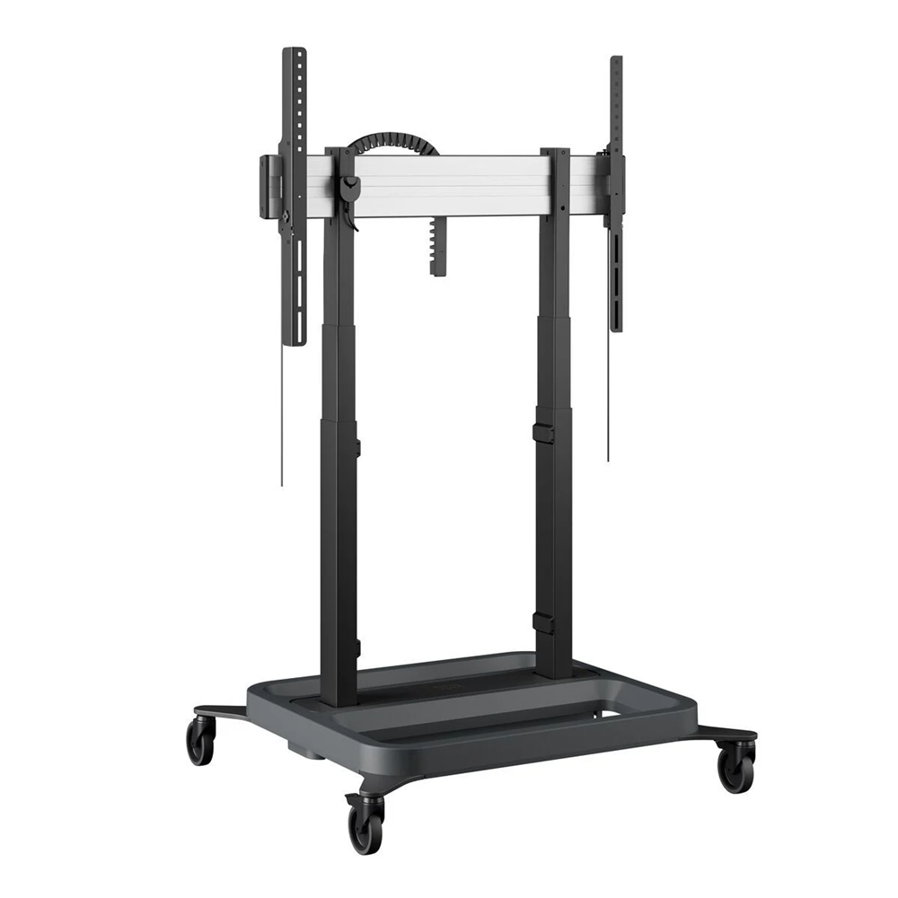 Vogels Rise 5205 Motorized Display Lift Trolley Up To 86 Up To 120kg 50mm S Black