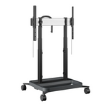 Vogels Rise 5305 Motorized Display Lift Trolley Premium Wheels 120kg 50mm S Black