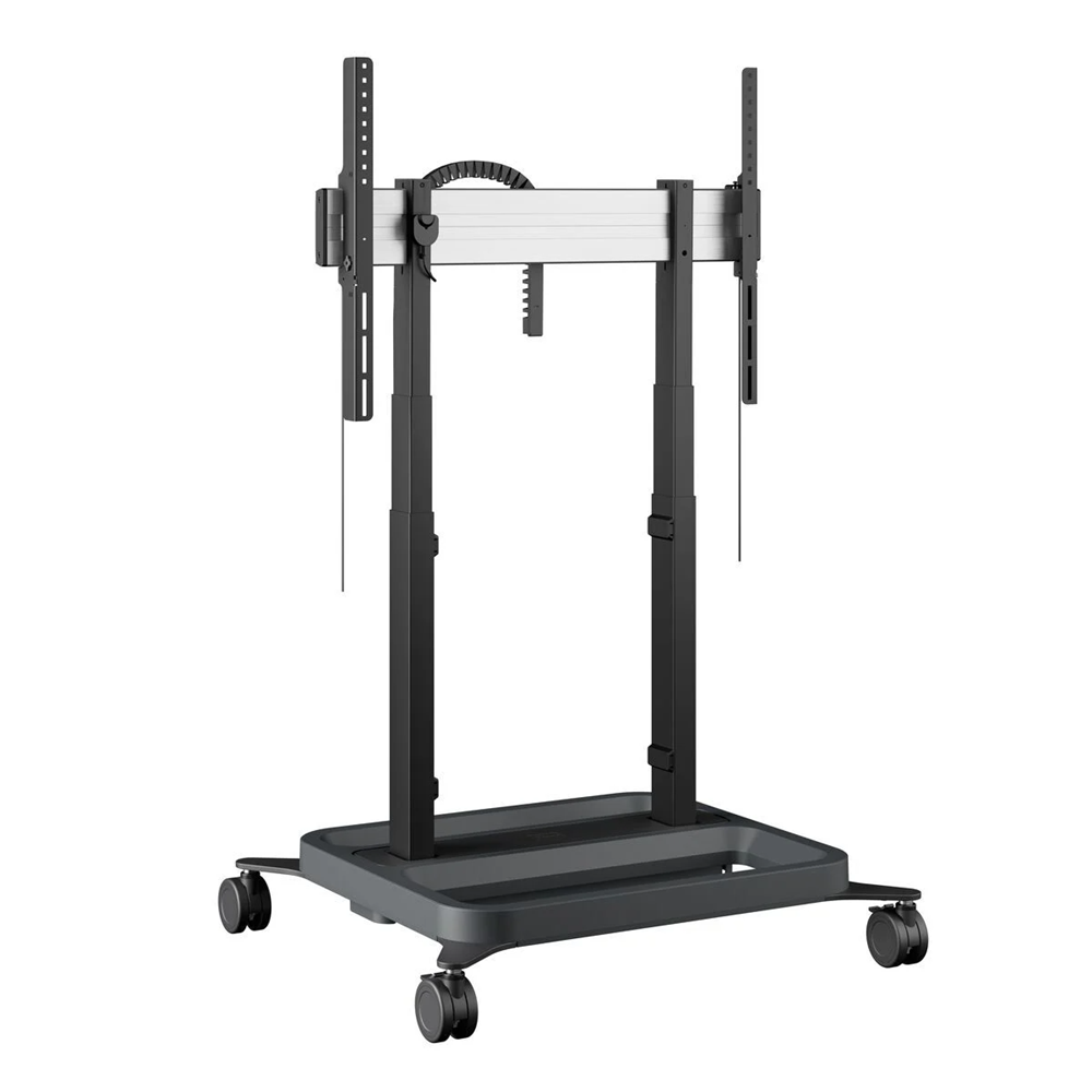 Vogels Rise 5305 Motorized Display Lift Trolley Premium Wheels 120kg 50mm S Black