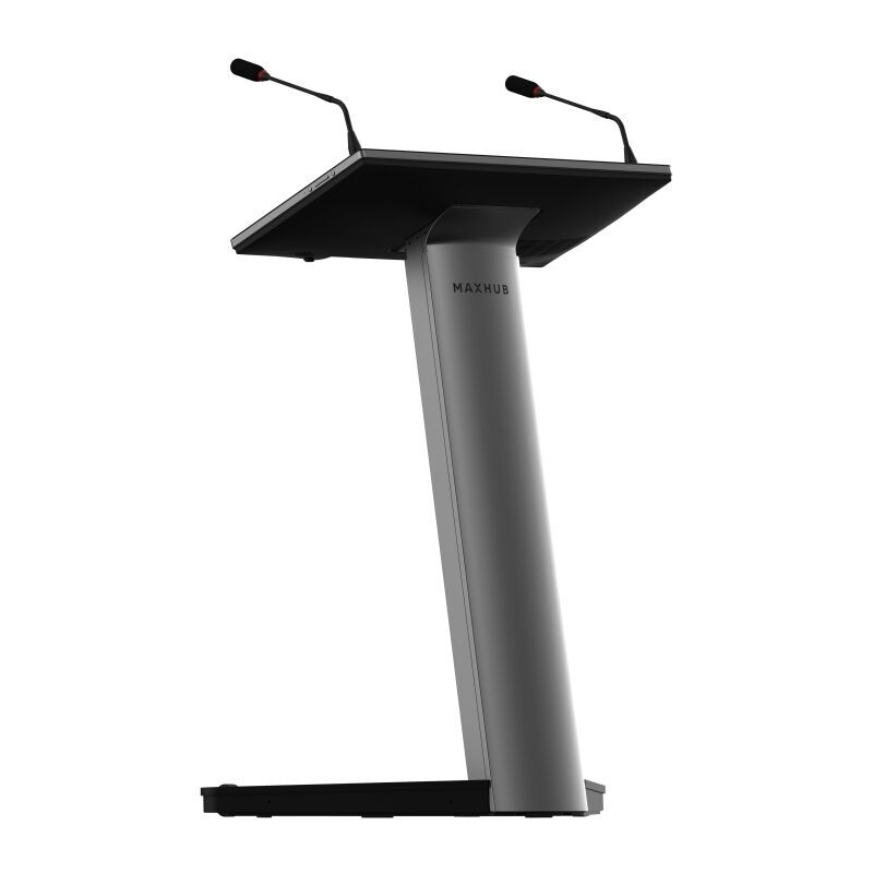 MAXHUB Smart Lectern SL22MC | Interactive Digital Podium with Touchscreen, Height Adjustment, Dual Microphones & OPS PC
