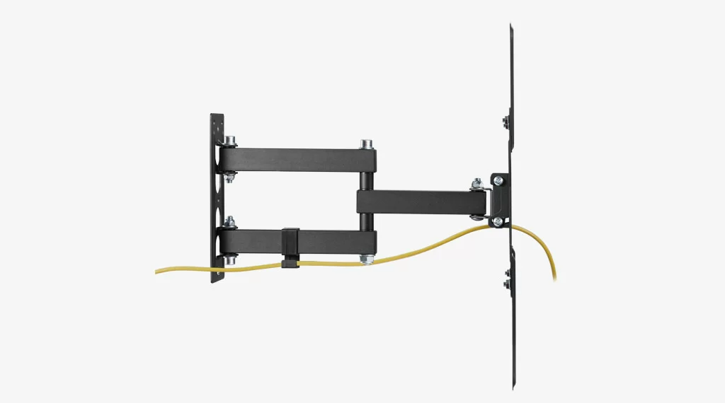 Medium Size Full Motion Tv Mount For Tvs Up To 55 30kg Tilt And Turn With 3 Pivots