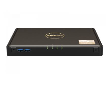 QNAP TBS-464-8G 4-bay M.2 PCIe SSD NASbook, Intel Celeron N5