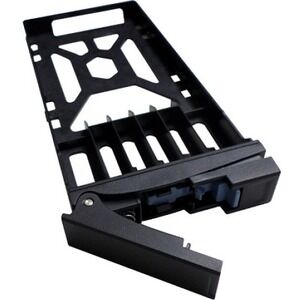SSD Tray for 2.5" drives without key lock, black, plastic, t