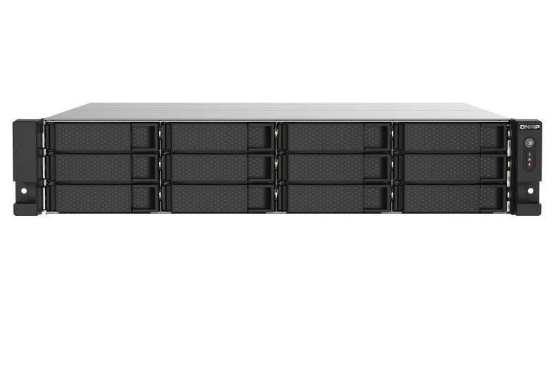 QNAP TS-1273AU-RP-8G 12-bay rackmount NAS, AMD Ryzen 
