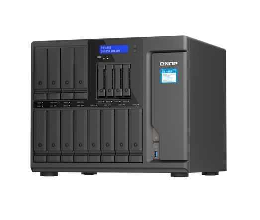 QNAP TS-1655-8G, Intel Atom C5125 8-core processor, 2.8GHz, 