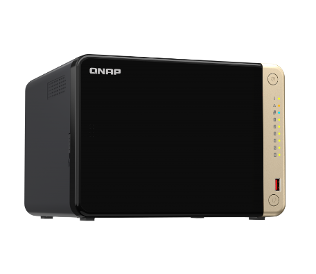 QNAP TS-664-8G, 6-Bay desktop NAS, Intel  Celeron  N51