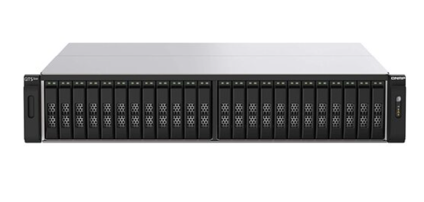 QNAP TS-h2490FU-7302P-128G, 24-Bay all-flash NAS, NVMe Gen3 