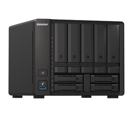 QNAP TS-h973AX-8G,9-bay NAS, AMD Ryzen V1500B 4C 8T 2.2GHz, 