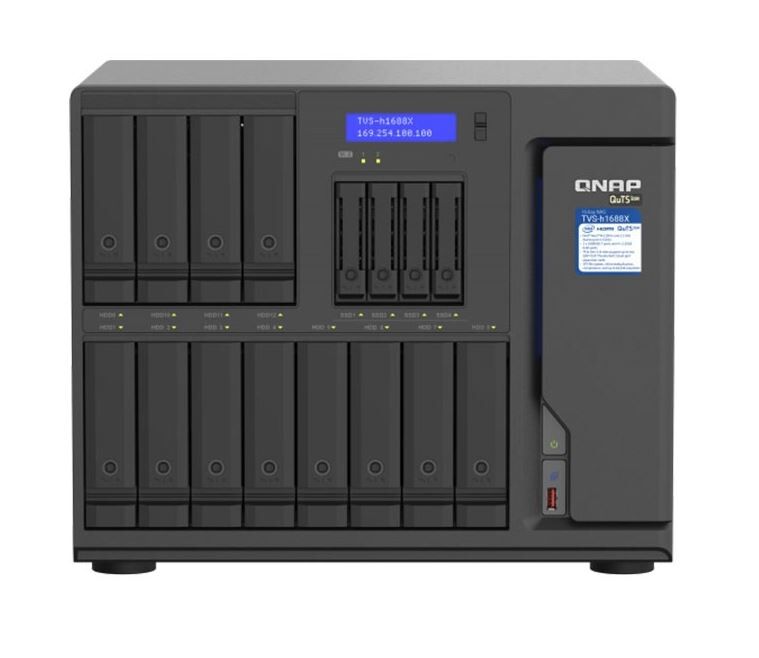 QNAP TVS-h1688X-W1250-32G,16-Bay TurboNAS 12 x 3.5" HDD+ 4 x