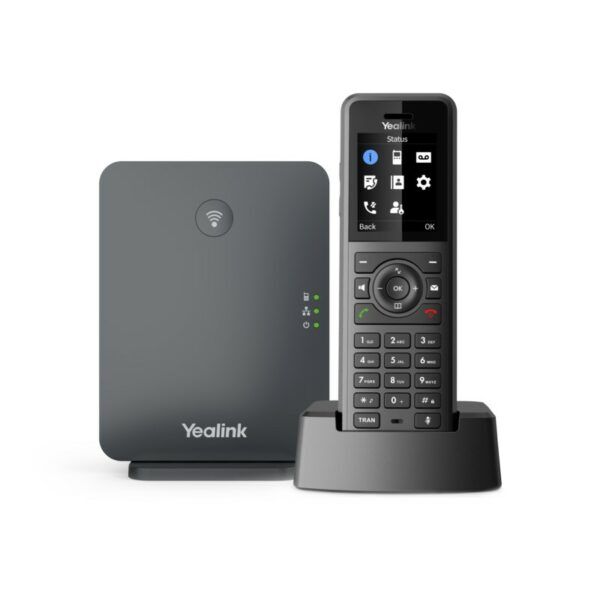 Yealink W77P Rugged DECT IP Phone with W70B Base, W57R Handset