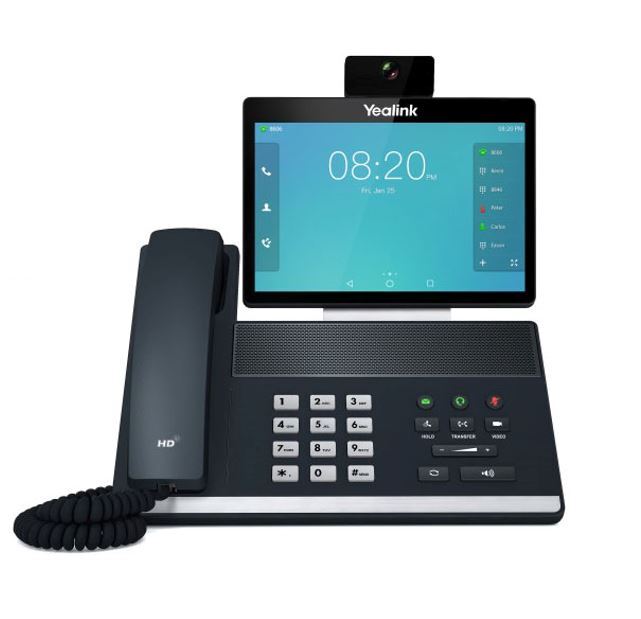 Yealink ZOOM-VP59 16 Line IP Full-HD Video Phone, 8inch colour touch screen