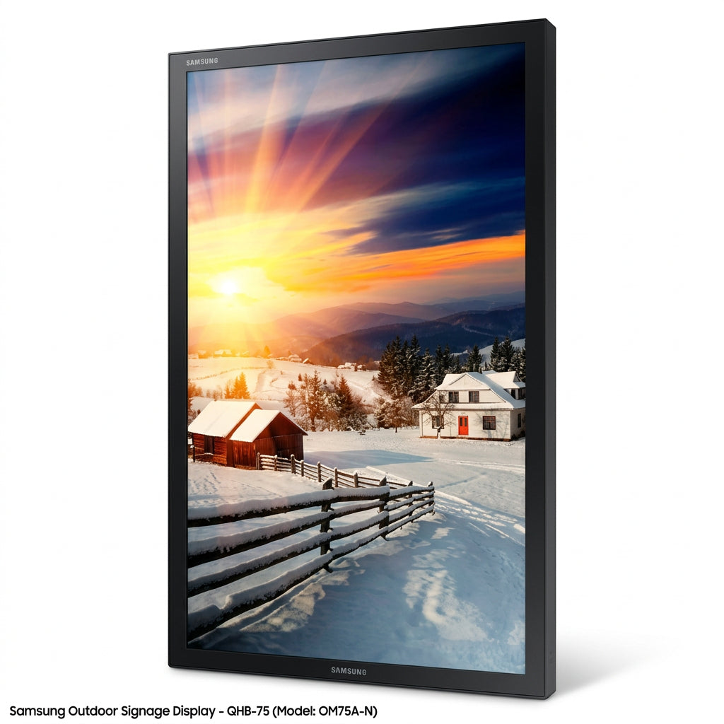 Samsung OH85N-S 85" 3000nit 4K UHD Outdoor Smart Digital Signage Display | IP56 IK10 | DOOH Billboard Screen